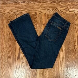 Joe's Jeans Dark Indigo petite bootcut 31”